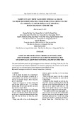 Nghiên cứu quy trình tách chiết tinh dầu sả chanh, xác định thành phần hóa học, thăm dò khả năng chống ung thư của tinh dầu sả chanh trồng tại xã Sơn Hùng – huyện Thanh Sơn- tỉnh Phú Thọ