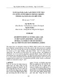 Tách loại Pb(II), Zn(II), Cu(II) trong nước thải của xưởng tuyển khoáng ở huyện Chợ Đồn, tỉnh Bắc Kạn bằng đá ong biến tính