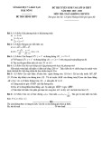 Đề thi tuyển sinh vào lớp 10 THPT năm 2019-2020 môn Toán có đáp án - Sở GD&ĐT Đắk Nông