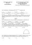 Đề thi tuyển sinh vào lớp 10 THPT năm 2019-2020 môn Toán có đáp án - Sở GD&ĐT Hưng Yên
