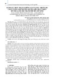 Đánh giá thực trạng không gian xanh - thước đo chất lượng môi trường hướng đến phát triển đô thi xanh cho thành phố Hồ Chí Minh