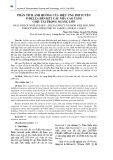 Phân tích ảnh hưởng của hiệu ứng phi tuyến P-delta đến kết cấu nhà cao tầng chịu tải trọng ngang lớn