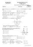 Đề thi thử THPT Quốc gia lần 1 môn Toán năm 2019-2020 - Trường THPT chuyên Hạ Long
