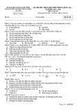 Đề thi thử THPT Quốc gia môn Vật lí năm 2020 có đáp án - Sở GD&ĐT Hà Tĩnh (Mã đề 002)