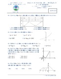 Đề thi thử THPT Quốc gia lần 2 môn Toán năm 2019-2020 - Trường THPT Thạch Thành 3