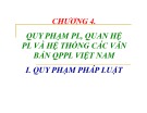 Bài giảng Pháp luật đại cương: Chương 4 - ĐH Kinh tế Đà Nẵng