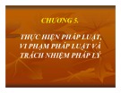 Bài giảng Pháp luật đại cương: Chương 5 - ĐH Kinh tế Đà Nẵng