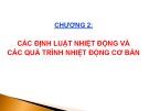 Bài giảng Kỹ thuật nhiệt: Chương 2 - Ngô Phi Mạnh