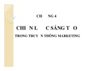 Bài giảng Truyền thông marketing tích hợp: Chương 4 - TS. Nguyễn Quang Dũng (Cao học)