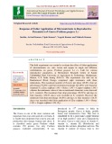 Response of foliar application of micronutrients to reproductive parameters of guava (Psidium guajava L.)