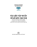 Tài liệu hướng dẫn tập huấn về sở hữu trí tuệ dành cho lãnh đạo doanh nghiệp: Phần 1