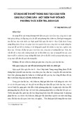 Sử dụng đề thi mở trong đào tạo giáo viên giáo dục công dân - một phương pháp đổi mới phương thức kiểm tra, đánh giá