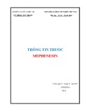 Thông tin thuốc Mephenesin