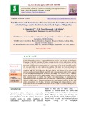 Establishment and performance of cactus (Opuntia ficus-indica) accessions at initial stages under shed net in semi-arid region of Rajasthan