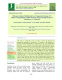 Chitosan, calcium chloride and low temperature storage (2 ̊c) effect on organoleptic and bio-chemical changes during storage of strawberry cv. Camarosa