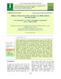Influence of lime and secondary nutrients on available nutrients and yield of paddy