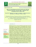 Effect of varietal replacement demonstration on the yield and economics of turmeric (curcuma longa) cv. rajendra sonia in Bhagalpur district of Bihar, India