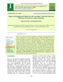 Impact of irrigation and mulch on leaf area index, yield and water use efficiency of strawberry under polyhouse