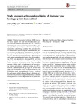 Study on quasi-orthogonal machining of elastomer pad by single-point diamond tool