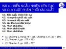 Bài giảng Lý thuyết xác suất và thống kê toán: Bài 4 - ĐH Kinh tế Quốc dân