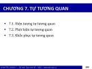 Bài giảng Kinh tế lượng 1: Chương 7 - Bùi Dương Hải (2018)