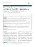 Histopathological changes in anatomical distribution of inflammatory bowel disease in children: A retrospective cohort study