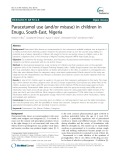 Paracetamol use (and/or misuse) in children in Enugu, South-East, Nigeria
