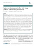 Partner randomized controlled trial: Study protocol and coaching intervention