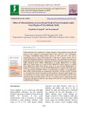 Effect of micronutrients on growth and yield of sweet sorghum under Tarai region of Uttarakhand, India