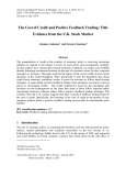 The cost of credit and positive feedback trading: Title evidence from the U.K. Stock Market