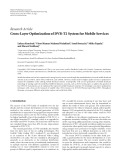 Research article cross-layer optimization of DVB-T2 system for mobile services
