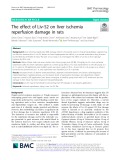 The effect of Liv-52 on liver ischemia reperfusion damage in rats