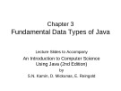 Lecture An introduction to computer science using java (2nd Edition): Chapter 3 - S.N. Kamin, D. Mickunas, E. Reingold