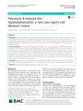 Polymyxin B-induced skin hyperpigmentation: A rare case report and literature review