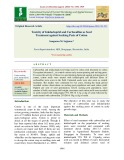 Toxicity of Imidacloprid and Carbosulfan as seed treatment against sucking pests of cotton