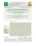 Effect of growth regulators and growth media on the rhizogenesis of some genotypes of rose through stem cuttings