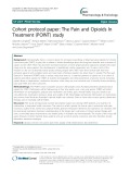 Cohort protocol paper: The Pain and Opioids In Treatment (POINT) study