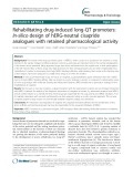 Rehabilitating drug-induced long-QT promoters: In-silico design of hERG-neutral cisapride analogues with retained pharmacological activity