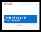 Bài giảng Thiết kế dự án II: Buổi 10 - ThS. Nguyễn Thùy Dung