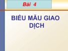 Bài giảng Thị trường chứng khoán ảo: Bài 4 - ThS. Nguyễn Phúc Khoa