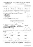 Đề thi chính thức kỳ thi trung học phổ thông quốc gia môn Toán năm 2018 (Mã đề thi 120)