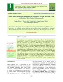 Effect of micronutrient application on vegetative growth and bulb yield attributes of rabi onion (Allium cepa L.)