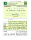 Blood biochemical profile of swarnadhara grower parents as influenced by different levels of energy and protein in the diet