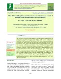 Effect of growth regulators and Chemicals on germination and growth of rangpur lime seedlings under nursery condition