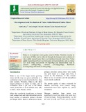 Development and evaluation of value added roasted maize flour