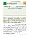 Assessment of genetic diversity in hybrids of tomato (Solanum lycopersicum L.) using SSR markers