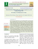 Characterization of Indian isolates of Fusarium oxysporum f. sp. ciceri causing chickpea wilt