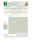 Assessment of genetic variability in cucumber (Cucumis sativus L.)
