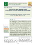Genetic diversity analysis among Indian mustard (Brassica juncea L. Czern & Coss) genotypes under rainfed condition