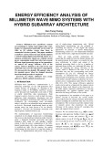 Energy efficiency analysis of millimeter wave MIMO systems with hybrid subarray architecture